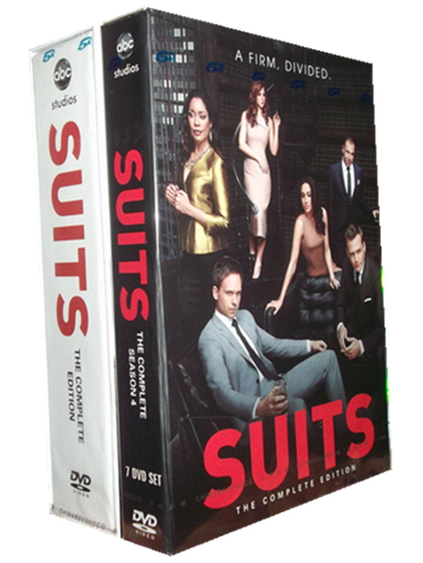 Suits Seasons 1-4 DVD Box Set